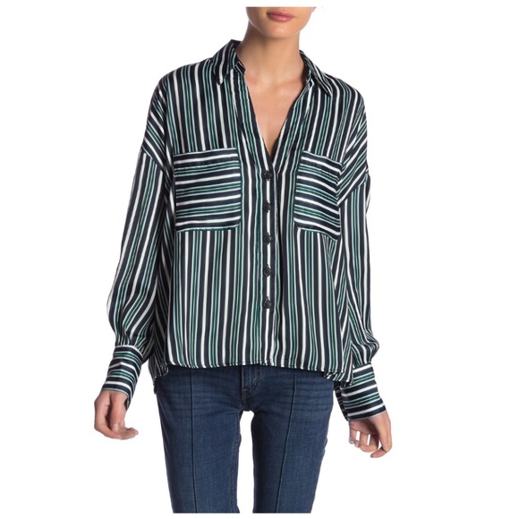 Free People Tops - Free People || "Mad About You" Striped Shirt